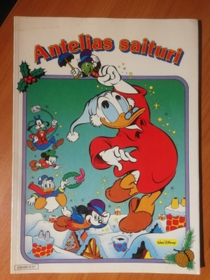 W.D. sarjakuva-albumi - Antelias saituri 1.p v.1985