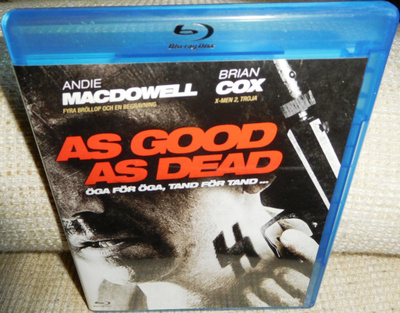 As Good As Dead Blu-ray