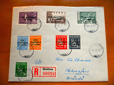 1943 Äänislinna R kuori Kulosaareen tulol.