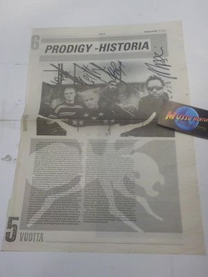 PRODIGY LEHTIJUTTU NELJÄLLÄ NIMMARILLA VUODELTA 1996