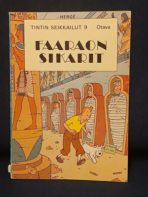 Tintin seikkailut 9 Faaraon sikarit 2.p