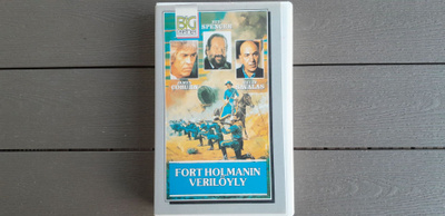 VHS: Fort Holmanin Verilöyly (James Coburn, Bud Spencer 1972