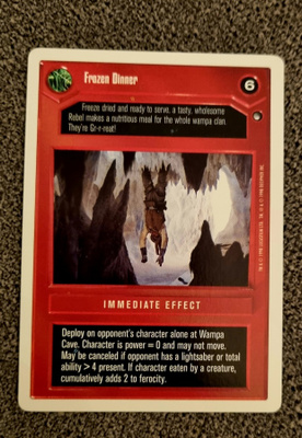 SW CCG - Frozen Dinner - Revised