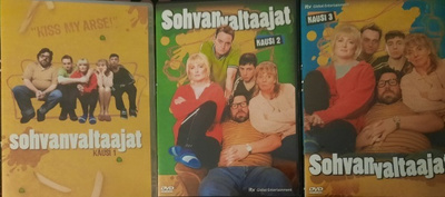 Sohvanvaltaajat 1 - 3 DVD