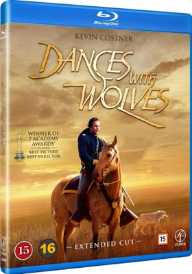 Tanssii susien kanssa / Dances With Wolves - Blu-ray, uusi