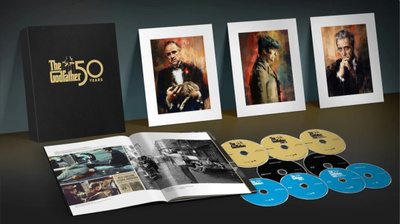 The Godfather 50 Years Collection 4K UHD + blu-ray NORDIC