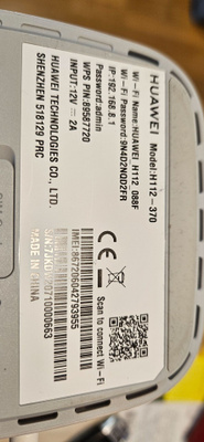 Huawei H112-370 5G reititin