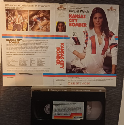 Kansas city bomber, vhs (swe)