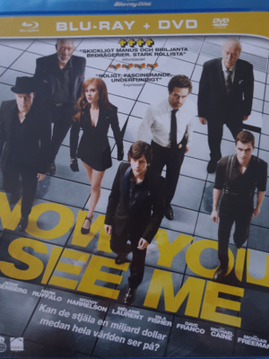 NOW YOU SEE ME - SUURI PUHALLUS BLU-RAY + DVD