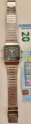 VANHA Kello Origo Alarm Chronograph Water Resist TYYLIKÄS