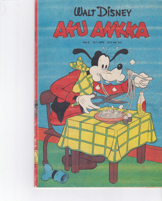 Aku Ankka -lehtiä 1970-luku