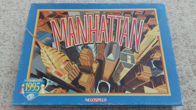 Manhattan - lautapeli, hyväkuntoinen