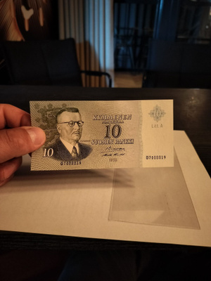 pakka sileä 10 Mk 1963 Ö litt.a