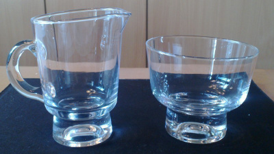 Tapio Wirkkala Future sokerikko ja kermakko, Iittala