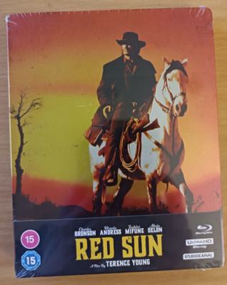 Charles Bronson Red Sun 4K+Bluray Studiocanal Steelbook 