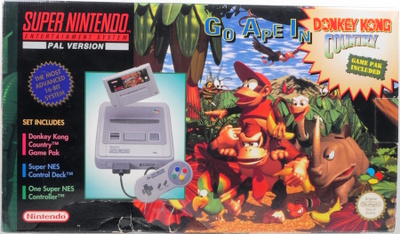 Super Nintendo Console - Donkey Kong Country Pak