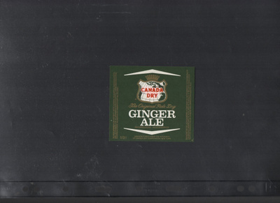 GINGER ALE INKIVÄÄRIJUOMA. Etiketti