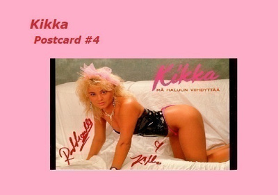 KIKKA --- postikortti 10cm x 15cm   #4