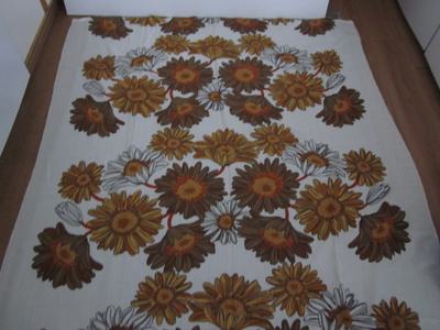Pitkät retro verhot, 153 x 216cm , 2kpl