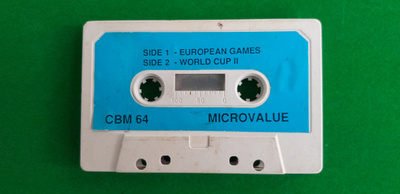 European Games + World Cup II pelit, Microvalue (CBM 64)