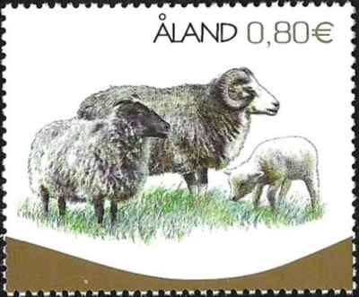 ÅL 2014  ÅBL 14 Ahvenanmaanlampaita 0,80 € ** LaPe 390