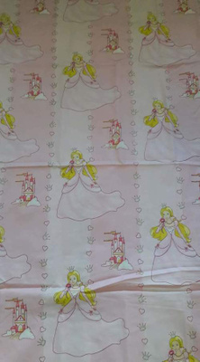 prinsessa kangas 140x125cm 2 kpl
