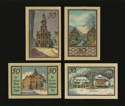 Saksa 4 x 50 Pfennig, Suhl