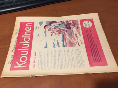 KOULULAINEN LEHTI 3/1955