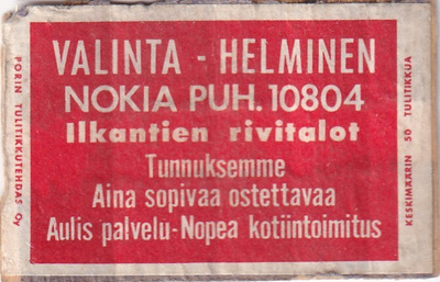 Nokia, Valinta - Helminen      s33
