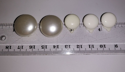 Klipsi nappikorvikset 2 + 3 kpl
