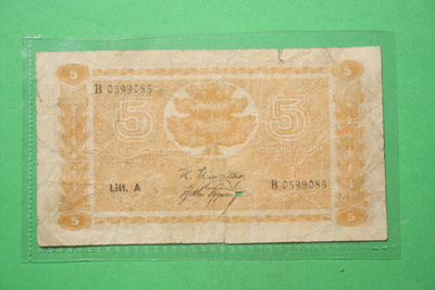 5 Markkaa 1945