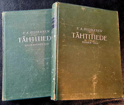V.A. Heiskanen : Tähtitiede 1 & 2 - kirjat