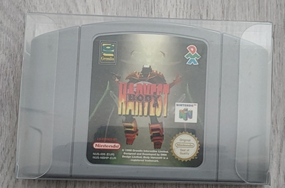 * Body Harvest N64 + Uusi Suojakotelo PAL - EUR Lue Kuvaus