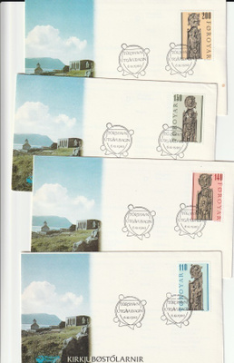 FÄÄRSAARET - Afa 49/52  FDC KUORET