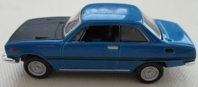 Isuzu Bellet 1600 GTR Hardtop 2 door 1972 Dydo 1:64 koottava