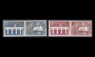 Iso-Britannia 988-91p1 ** Europa (1984)