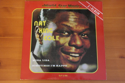 Nat King Cole:Mona Lisa-2LP.Hyvä!
