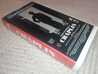 CHAPLIN Mannen Bakom Skrattet VHS video