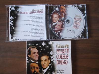Christmas With Pavarotti/Carreras/Domingo CD