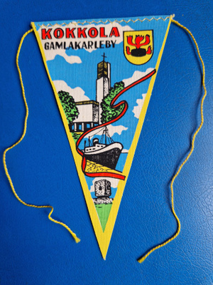 Kokkola vintage pieni matkailuviiri