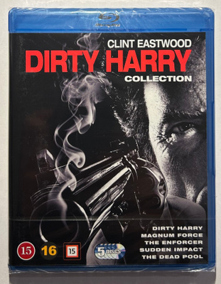 DIRTY HARRY : Collection - 5 Blu-ray, uusi