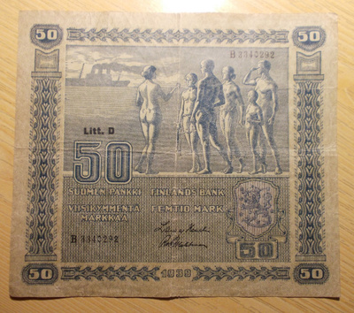 50 mk seteli 1939