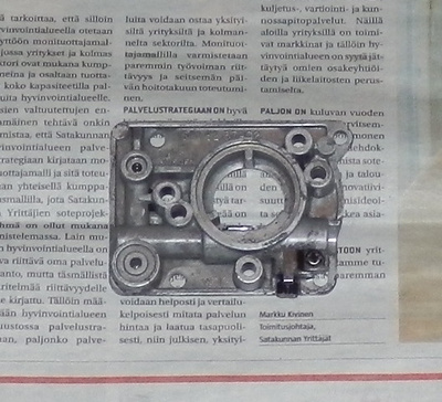 Husqvarna 242, 246, 42 Öljypumppu Moottorisahaan