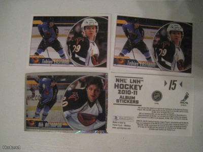 Panini NHL stickers 2010-11