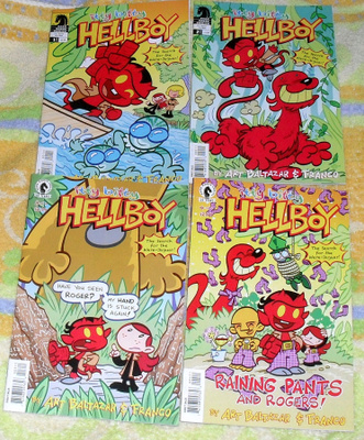 Itty Bitty Hellboy - The Search for the Were-Jaguar #1-4