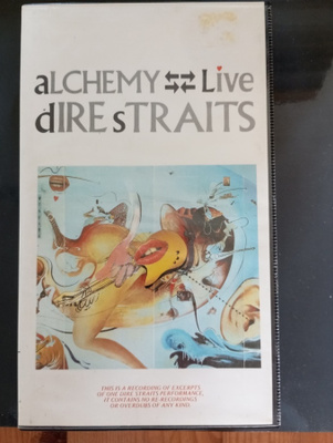 VHS Dire Straits Alchemy Live