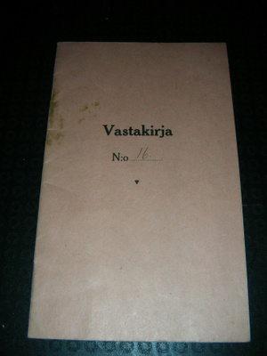 vanha valtakirja ja ostolupa