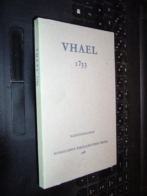 VHAEL 1733 Näköispainos ( 1968 ) sis. postikulun