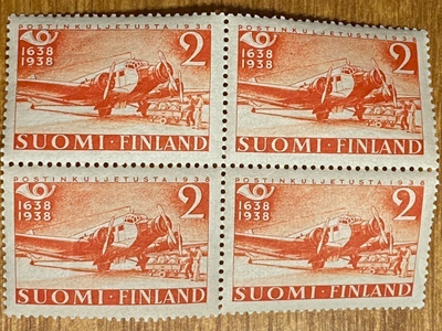 POSTIN 300-VUOTISJUHLA 2MK NELIÖ**