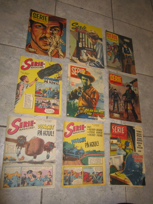 SERIE MAGASINET  LEHTIÄ 1950 LUVULTA